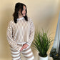 Cozy Striped Lounge Set