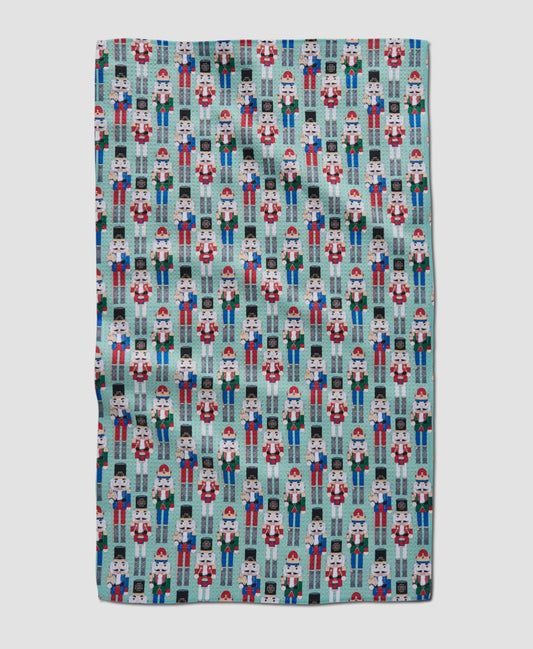 Nuts Cracking Geometry Towel