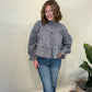 Ruffle Plaid Top