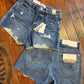 Mineral Wash Cutoff Shorts