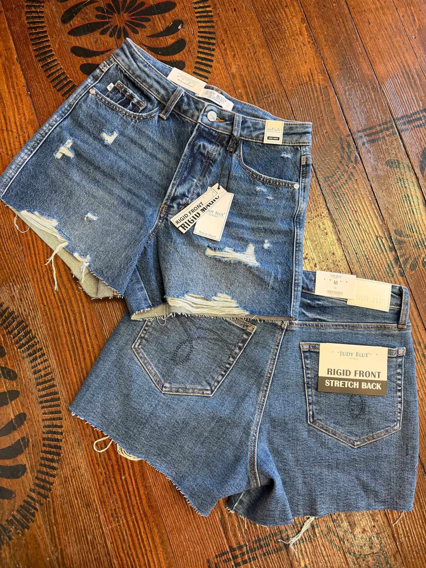 Mineral Wash Cutoff Shorts