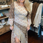 Multi Vintage Floral Dress