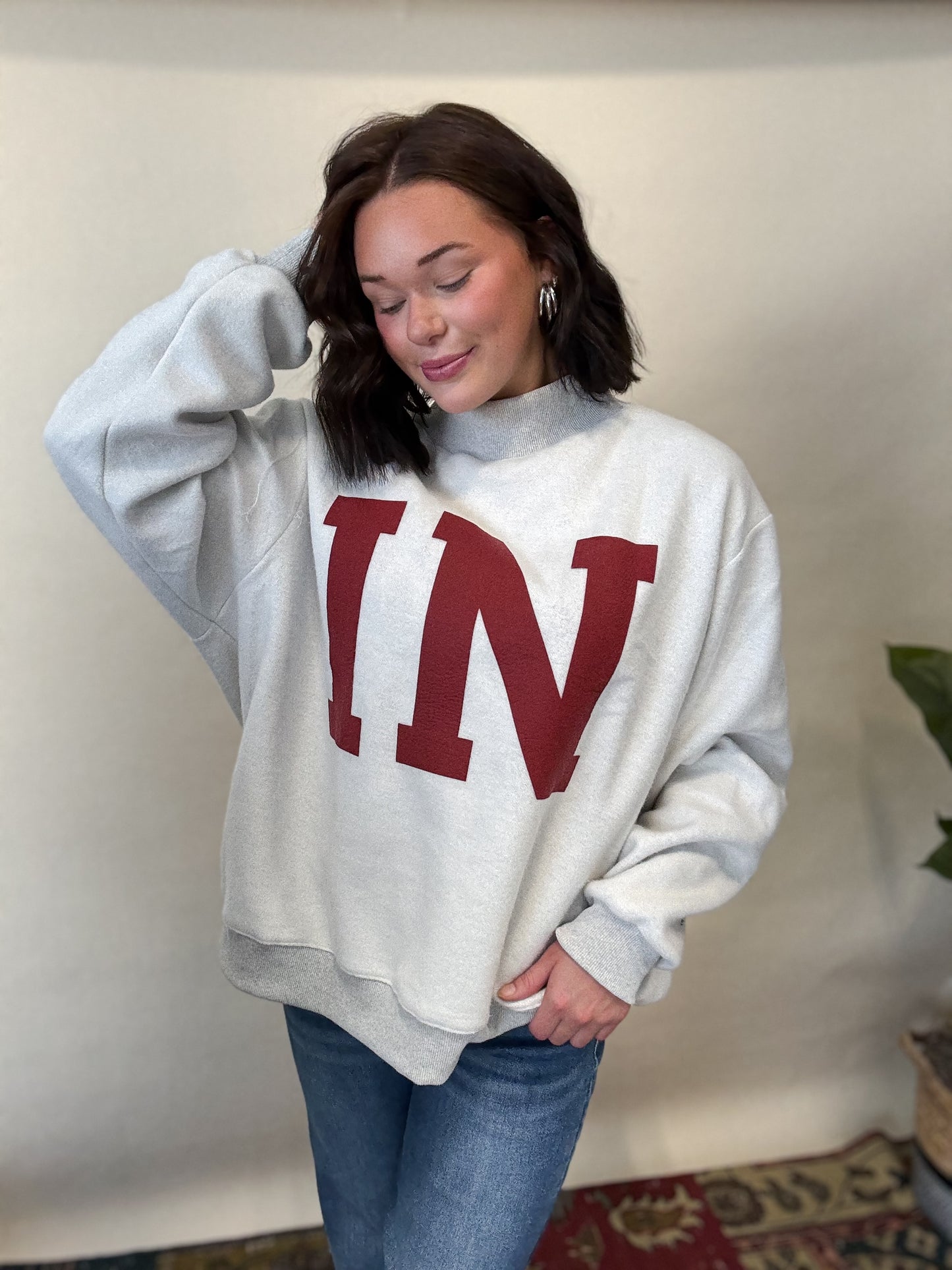Indiana Reversible Crewneck