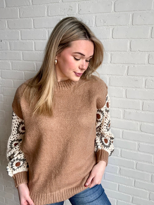 Charlotte Crochet Sweater