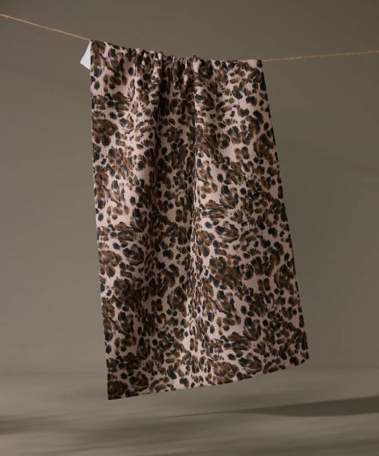 Umber Geometry Towel