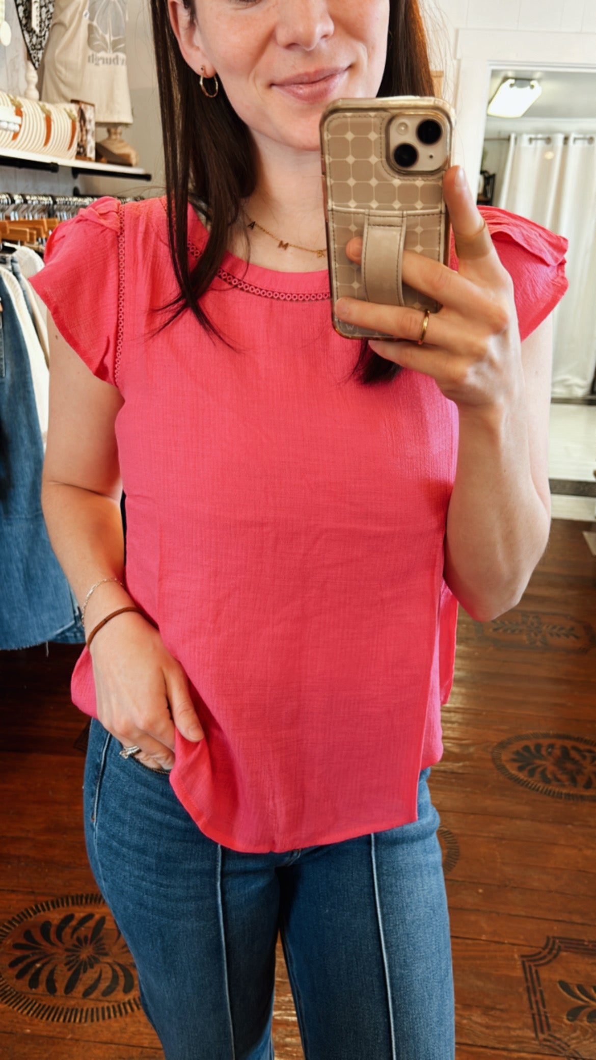 Tulip Ruffle Tank