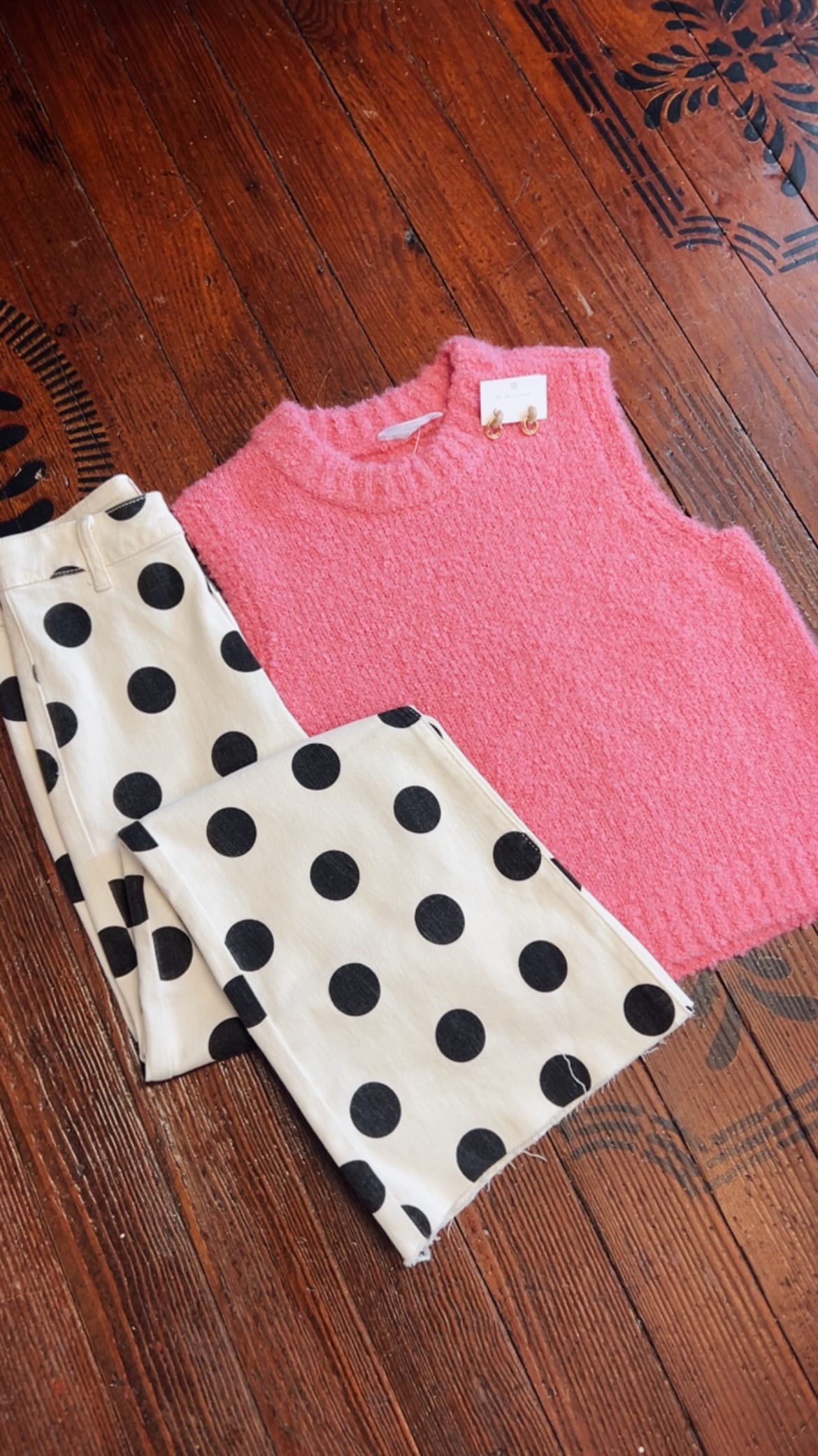 Taffy Pink Sweater Tank