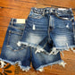Dark Wash Shorts