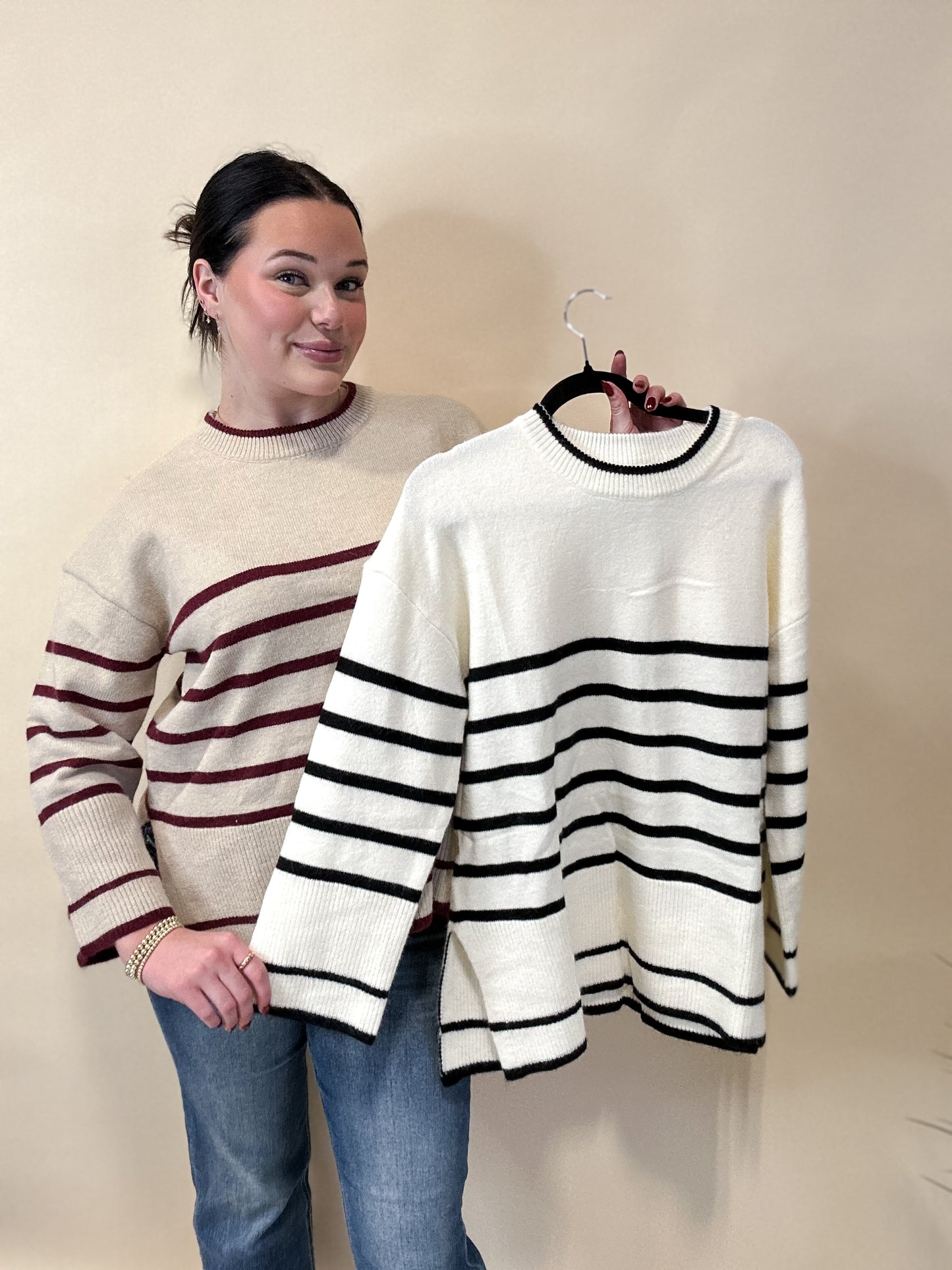 Emma Stripe Sweater