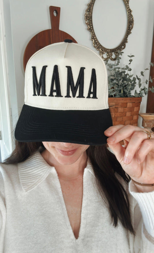 Black Mama Trucker Hat
