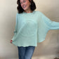 Mint Peace Knit Top