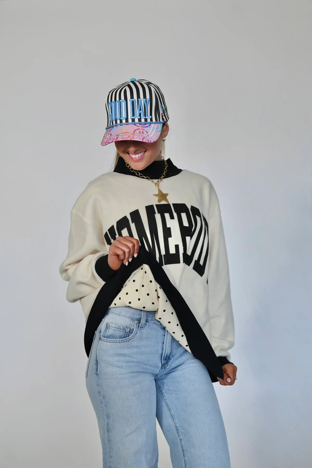 Homebody Reversible Mock Neck