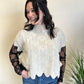 Oat Knit Scalloped Vest