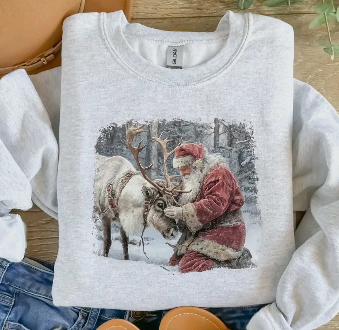 VIntage Christmas Crewneck- Made to Order