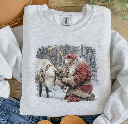 VIntage Christmas Crewneck- Made to Order