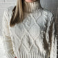 Ivory Pearl Knit Sweater