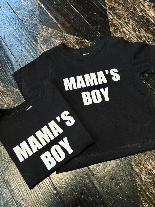 Black Mama’s Boy Graphic Tee