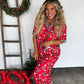 Leopard Christmas Pjs
