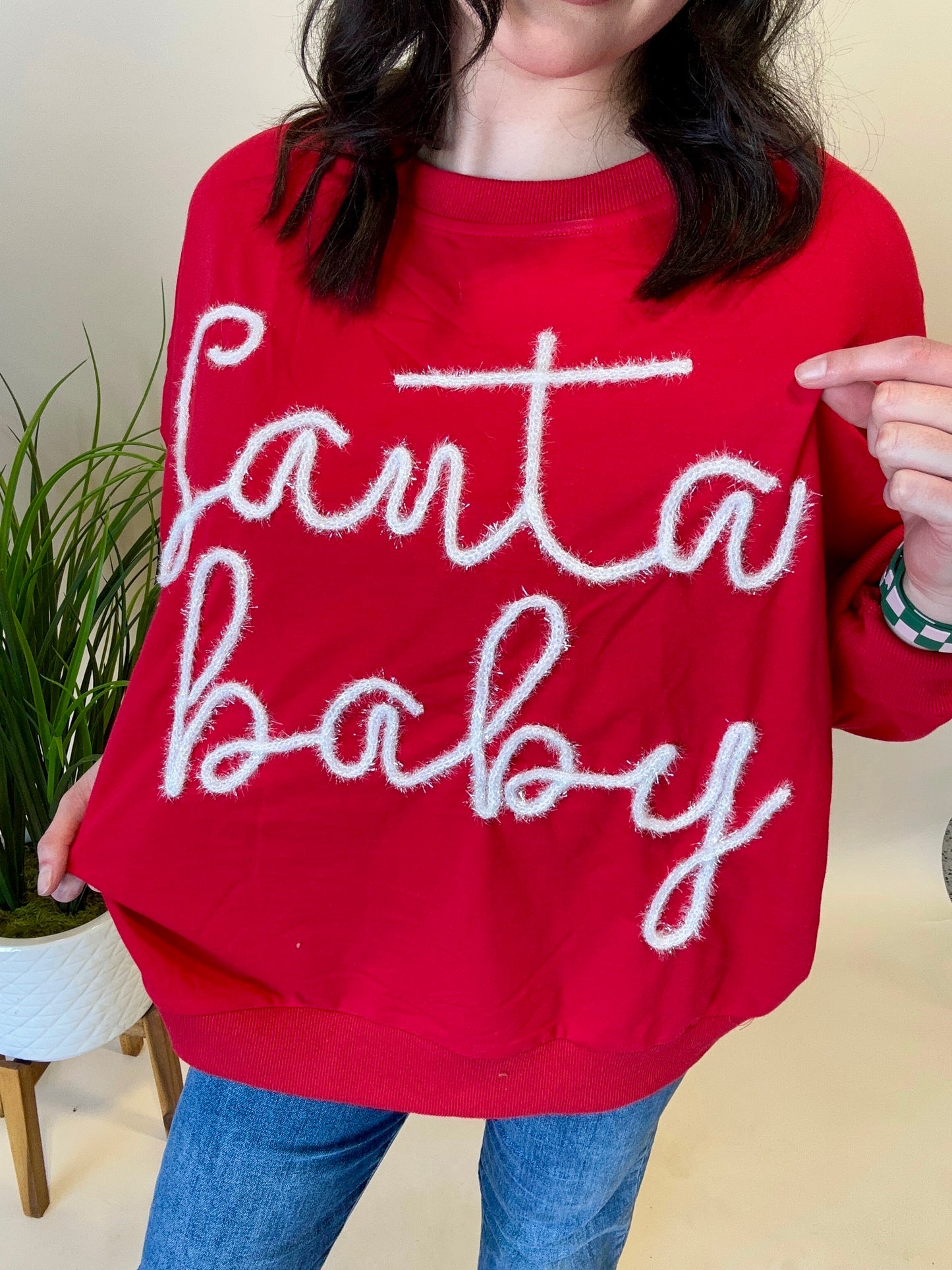 Santa Baby Sweater