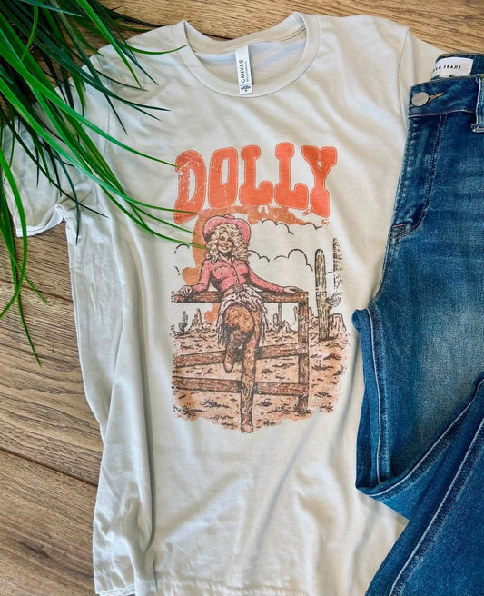 Country Dolly Graphic Tee- Made to order