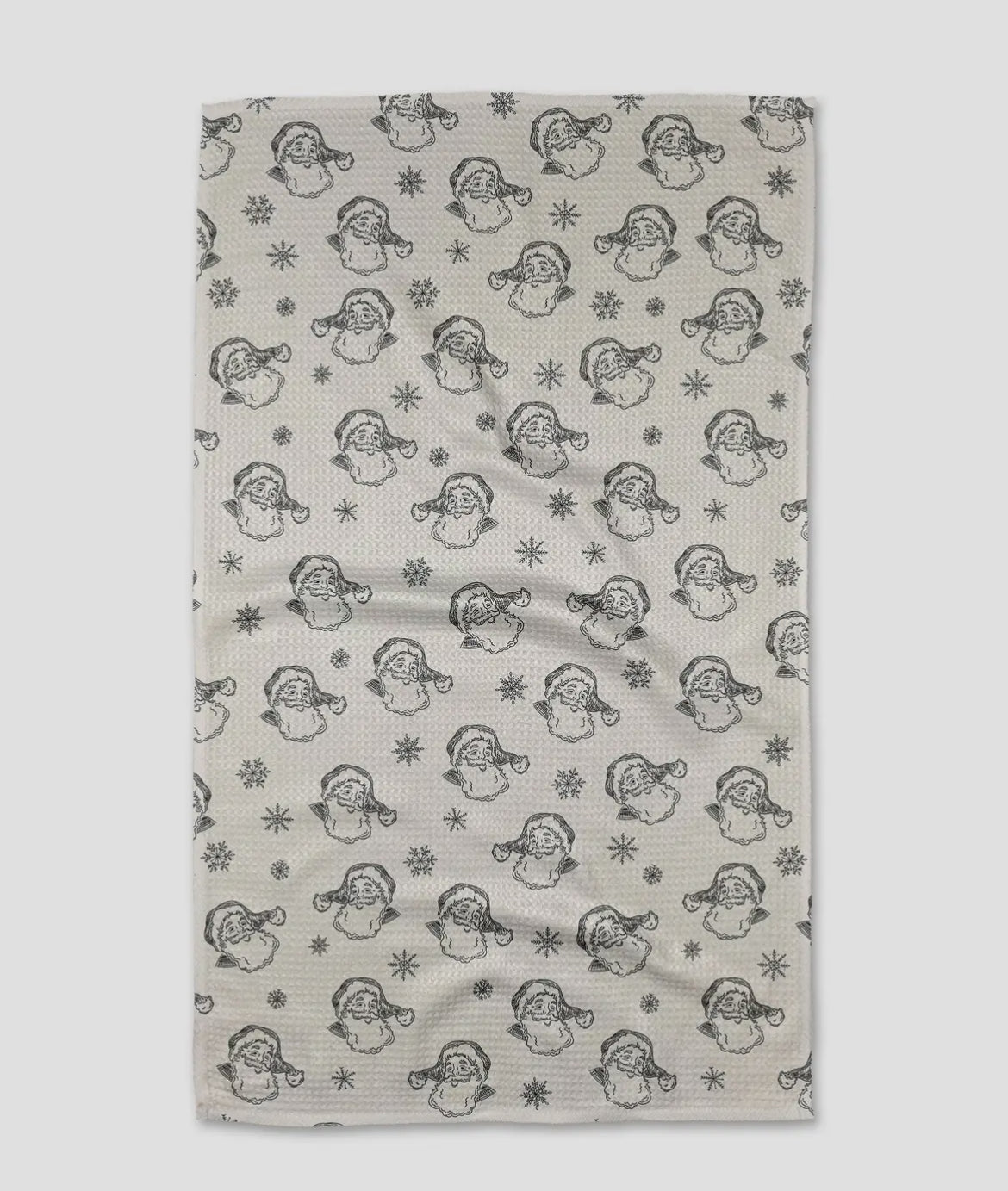 Vintage Santa Geometry Towel