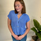 Delilah Blue Knit Vest