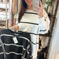 Oversized Striped Pullover