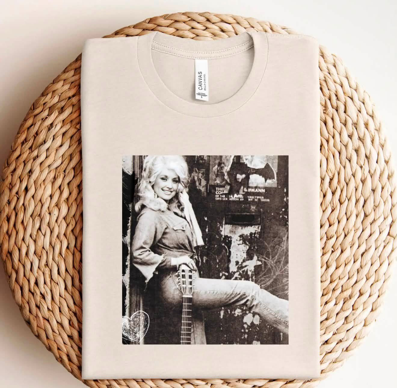 Young Black & White Dolly Tee- Made to order