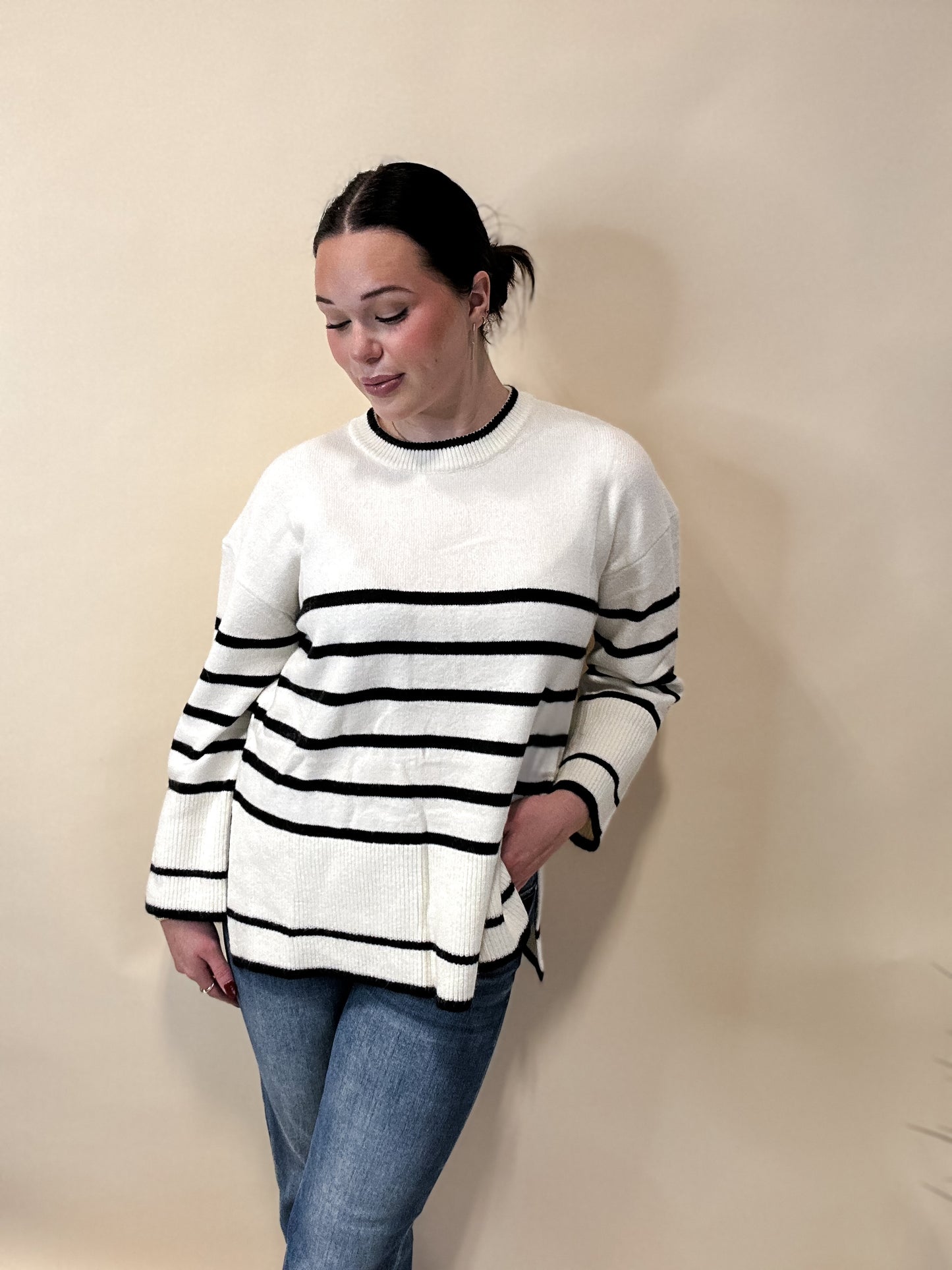 Emma Stripe Sweater