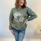 Olive Pumpkin Crewneck