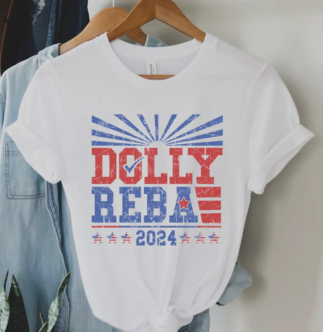 Dolly and Reba 2024 Graphic Tee- Made to Order