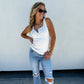 Lucy Distressed Crop Jean