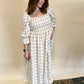Lindsay Gingham Dress