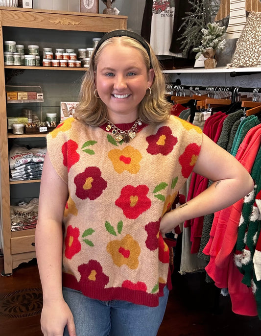 Eleanor Floral Sweater