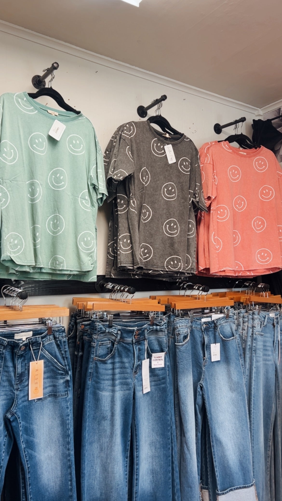 Smiley Short Sleeve Top
