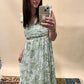 Sage Cottage Dress