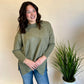 Olive Knit Sweater