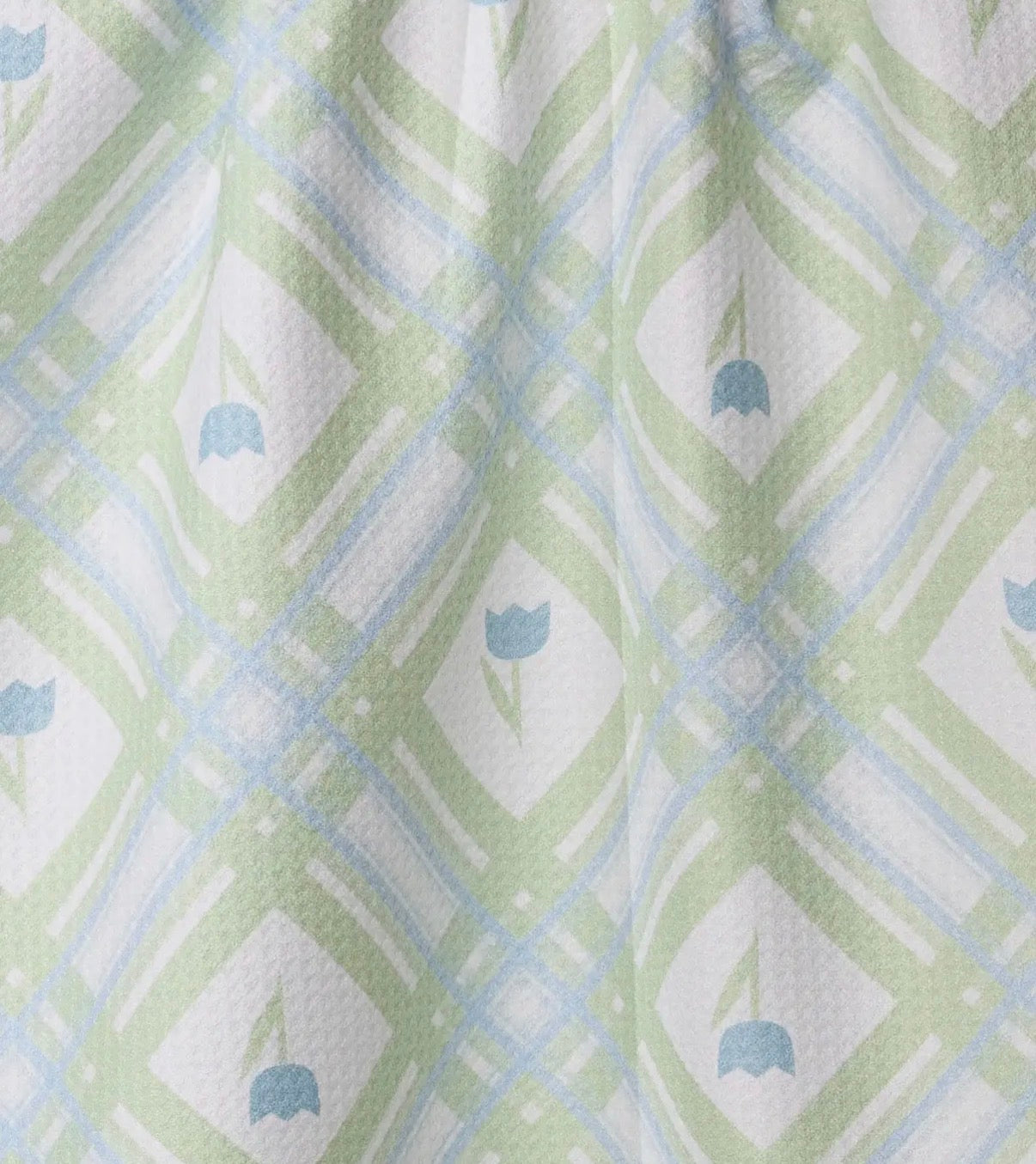 Tulip Lattice Geometry Towel