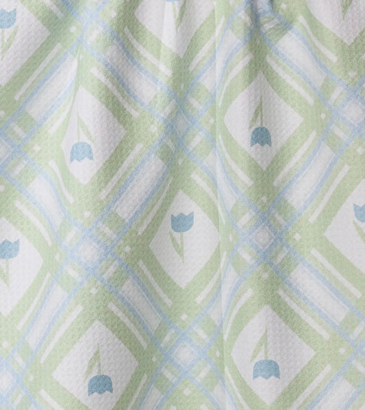 Tulip Lattice Geometry Towel