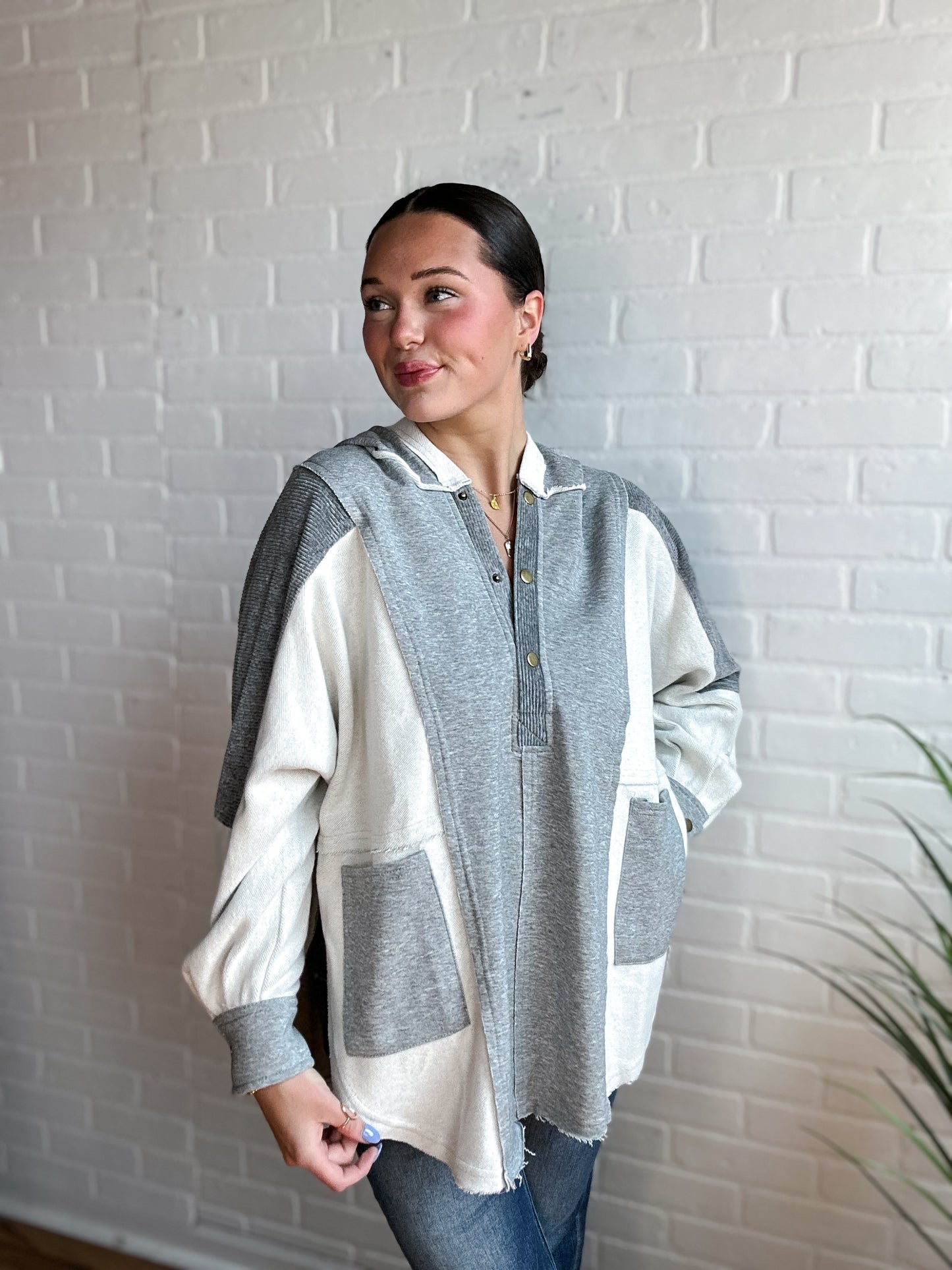 Dove Heather Gray Pullover