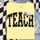 Polka Dot Teach Graphic Tee