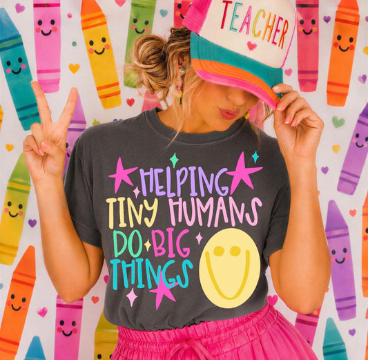 Helping Tiny Humans Graphic Tee