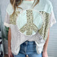 Lace Peace Top