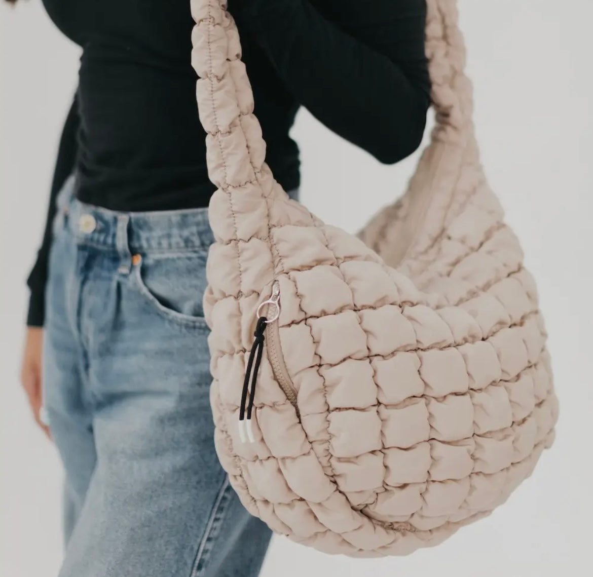 Puffer Hobo Bag