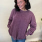 Acid Wash Crewneck