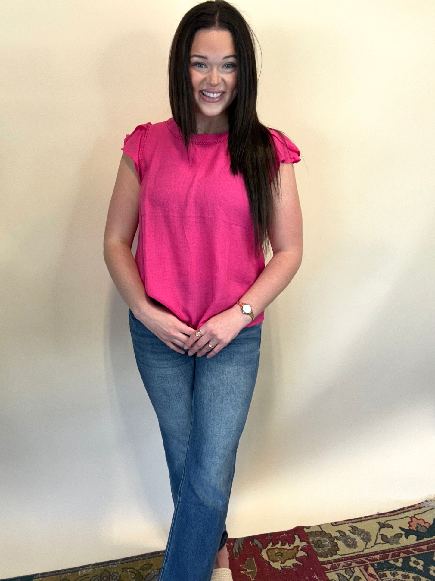 Tulip Ruffle Tank
