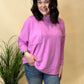 Bright Mauve Pocket Top