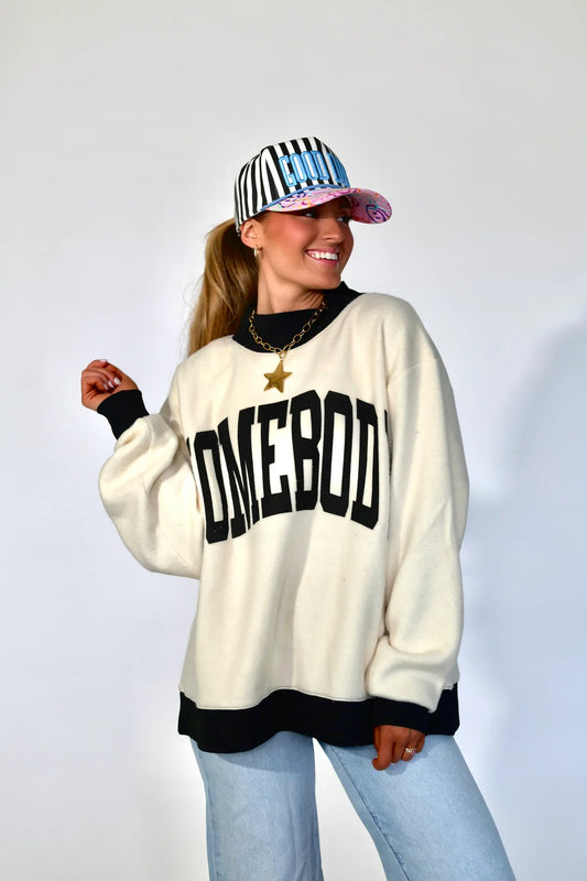 Homebody Reversible Mock Neck