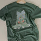 Floral Cowgirl Boots Graphic Tee