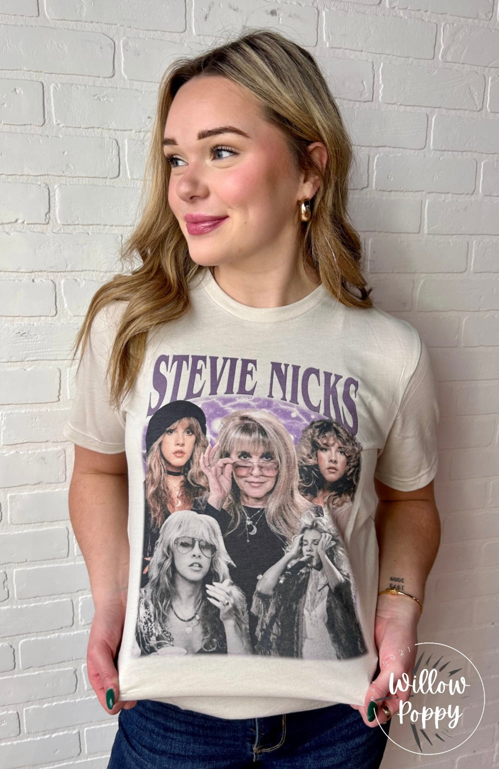 Stevie Collage Tee- Made to Order